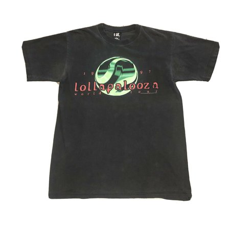 Vintage 1997 Lollapalooza World Tour T-Shirt XL Tool, Korn, Giant | eBay