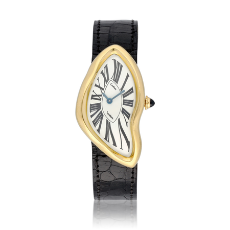First Edition Cartier crash watch