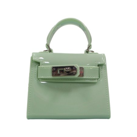 green mini jelly bag