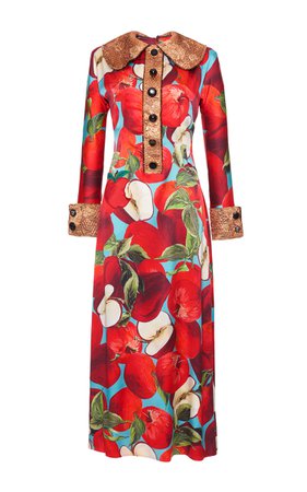 Forbidden Fruit Printed Dress by Dolce & Gabbana | Moda Operandi
