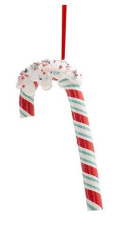 candy cane christmas tree ornament