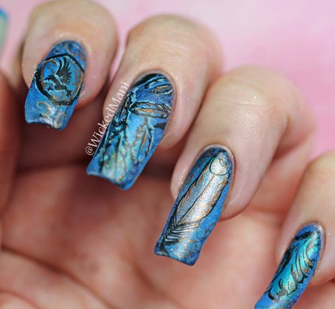 Ravenclaw nails