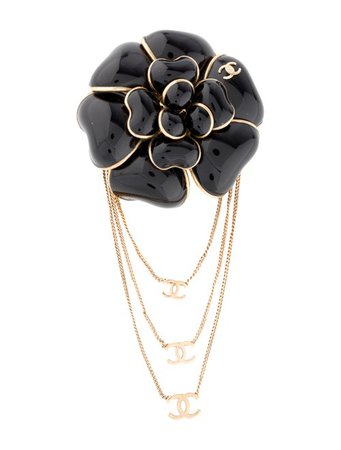 Chanel Camellia Brooch Pendant - Brooches - CHA302212 | The RealReal