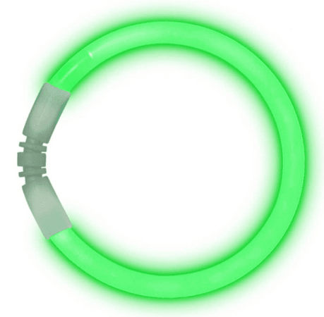 Green glow bracelet
