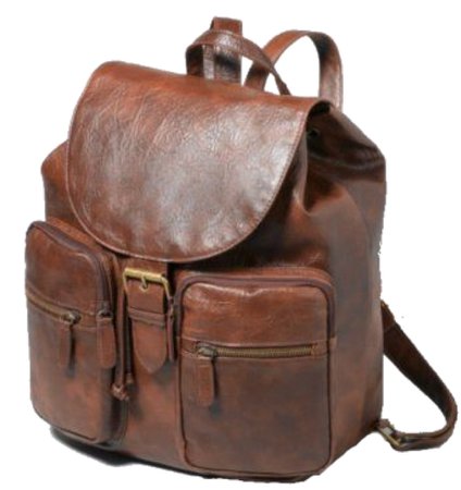 Brown Mini Backpack