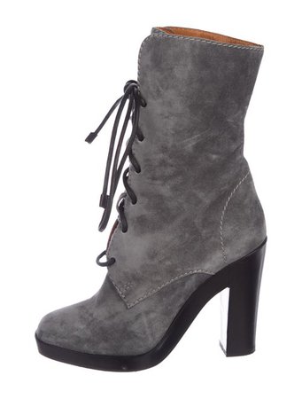 Reed Krakoff Suede Square-Toe Ankle Boots - Shoes - REE34652 | The RealReal