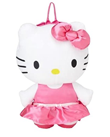y2k pink dress hello kitty backpack