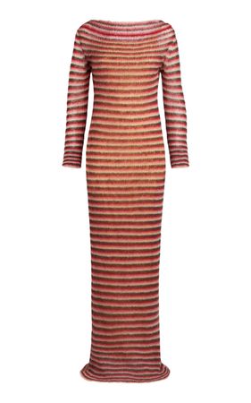 Knit Mohair-Blend Maxi Dress By Etro | Moda Operandi