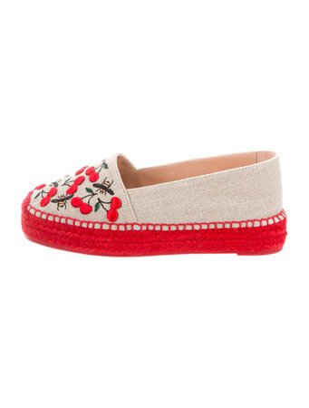 Castañer Canvas Round-Toe Espadrilles - Shoes - WN820889 | The RealReal