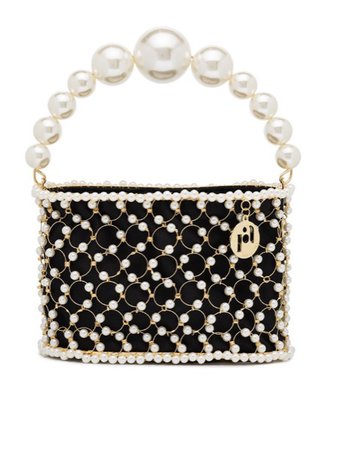 Rosantica Holli Siviglia pearl-embellished mini bag $1230
