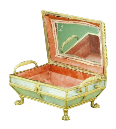 Jewelry box, c. 1810-1820, Minneapolis Institute of Art: Decorative Arts, Textiles and Sculpture