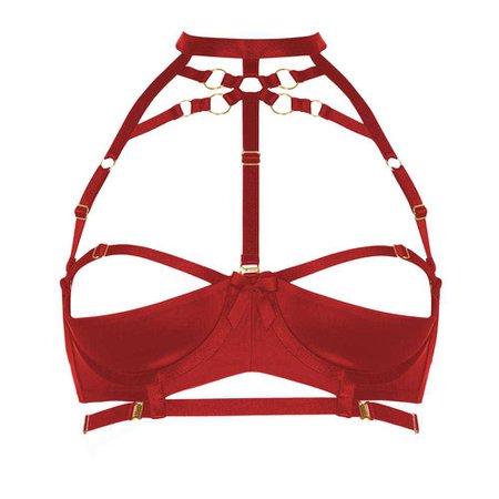 Bondage Shelf Bra – Bordelle: Luxury Lingerie, Bodywear, Swimwear and Accessories | Designer Bondage Inspired Lingerie