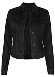 black button up jacket