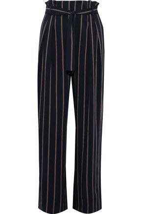 Striped twill wide-leg pants | VINCE. | Sale up to 70% off | THE OUTNET