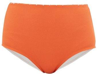 Corsica High Rise Bikini Briefs - Womens - Orange