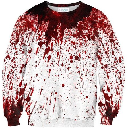 Blood Splatter Sweater