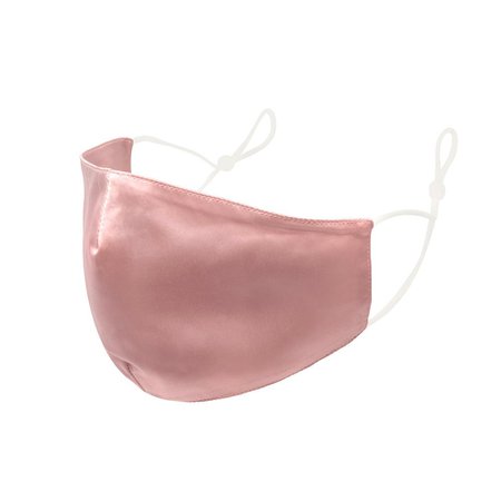 blissy pink face mask