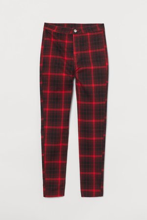 Twill Pants - Red