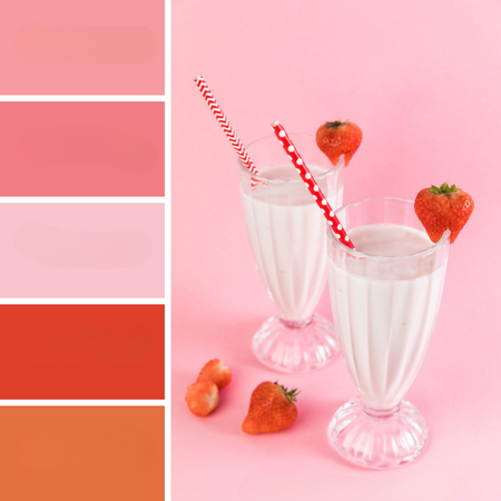 Milkshake with Strawberry