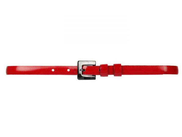 Skinny Red Belt