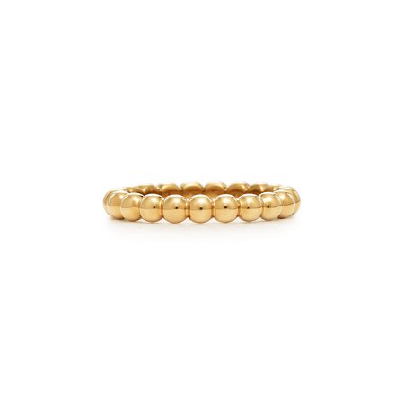 Tiffany HardWear ball ring in 18k gold, mini. | Tiffany & Co.