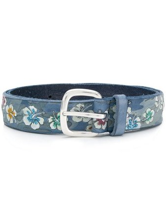 Orciani floral detail belt