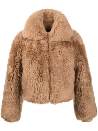 AMBUSH Short faux-fur Coat - Farfetch