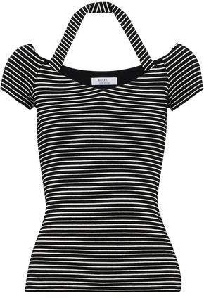 Kiss And Tell Striped Stretch-jersey T-shirt