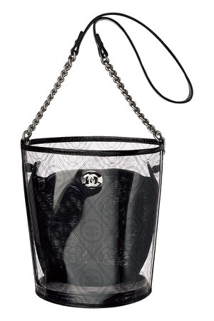 Chanel - PVC bucket bag