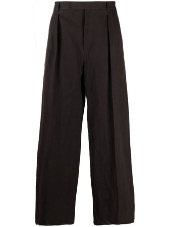 Shop Valentino wide-leg tailored trousers with Express Delivery - FARFETCH