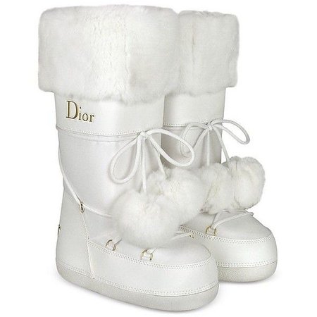 @tourist.mph sur Instagram : Christian Dior White Moon Boots