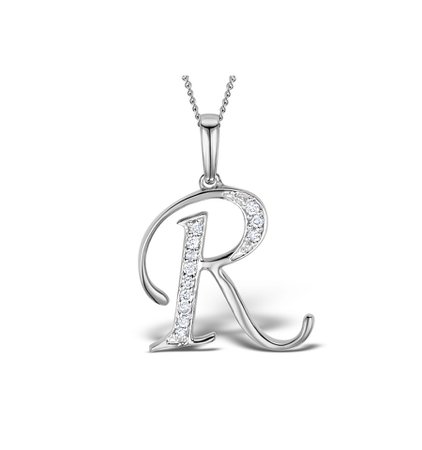 R necklace - Google Search
