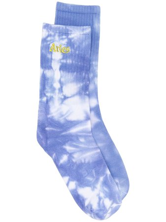 Aries tie-dye Logo Socks - Farfetch