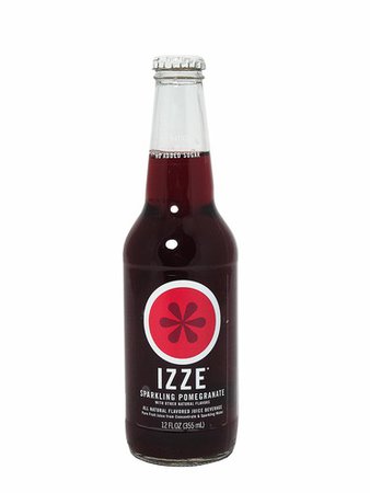 FRESH 4 Pk 12oz Izze Pomegranate - Soda Emporium | Buy Soda Pop Online | Soft Drinks Store