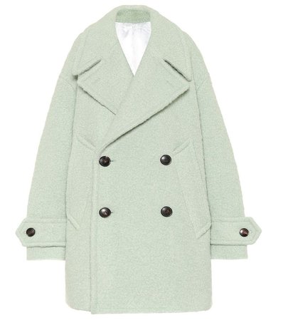 AMI Wool-blend coat
