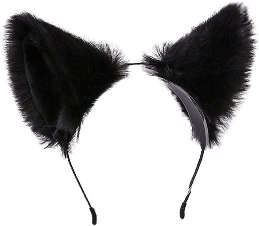 Faylay Girl Women Cat Ears Headband Cosplay Fluffy Cute Furry Party Headwear (7-WLD-HH) at Amazon Women’s Clothing store