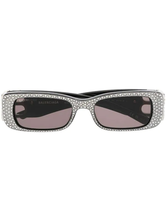 Balenciaga Dynasty rectangle frame sunglasses