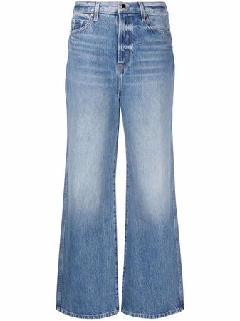 KHAITE Jordan straight-leg Jeans - Farfetch
