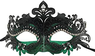 black and green masquerade mask - Google Search