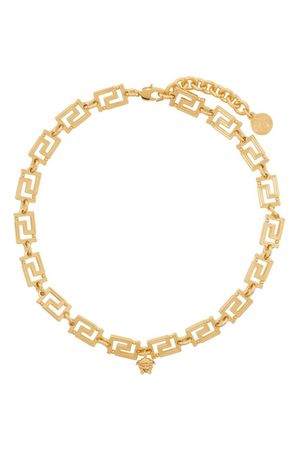 versace | gold grecamania necklace