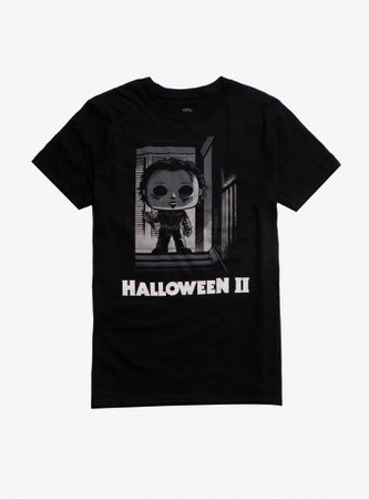 *clipped by @luci-her* Funko Halloween II Pop! Tees Michael Myers TV Box T-Shirt