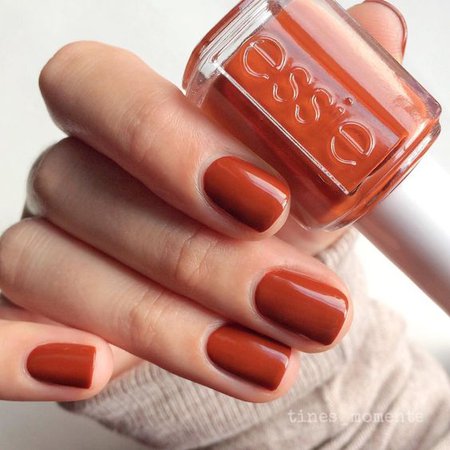 autumn nails | nails, orange ve burnt orange