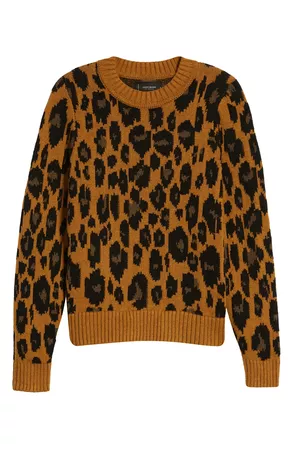 Lucky Brand Leopard Intarsia Sweater | Nordstrom