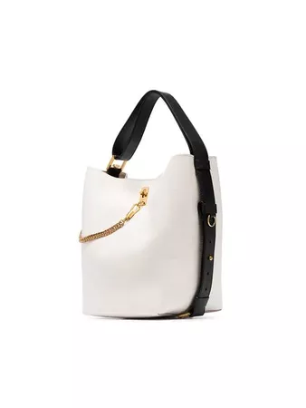 Givenchy white GV leather bucket bag $1,995 - Buy SS19 Online - Fast Global Delivery, Price