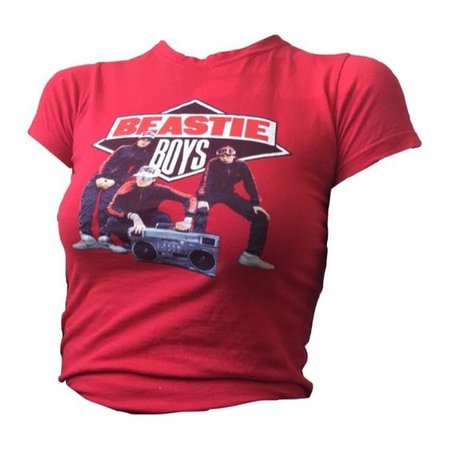 *clipped by @luci-her* Beastie Boys Crop T-Shirt