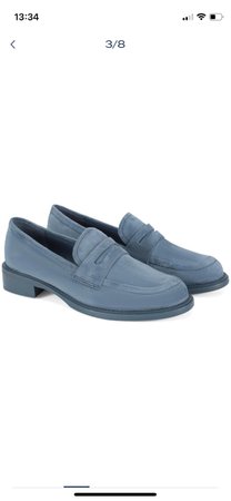 loafers light blue