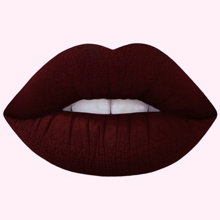 Dark Red lipstick