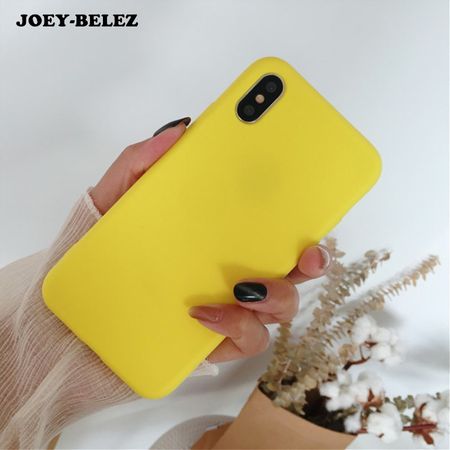 Yellow-Color-TPU-Rubber-Silicon-Case-for-iPhone-X-Xs-Max-Xr-Matte-Soft-Cover-Protection.jpg (800×800)