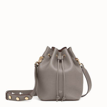 Grey leather bag - MON TRESOR | Fendi