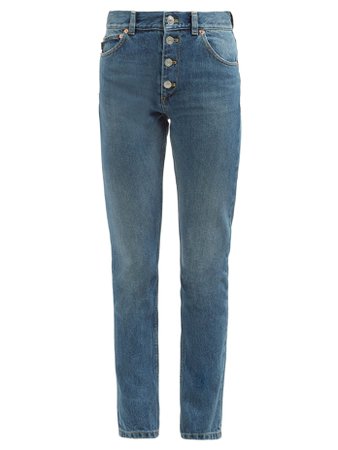 Tube high-rise denim jeans | Balenciaga | MATCHESFASHION.COM